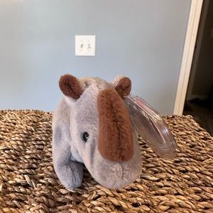 NWT SPIKE THE RHINO BEANIE BABY